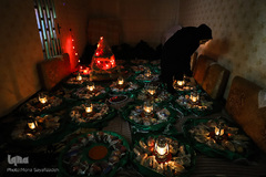 مراسم نمادین سینی حضرت قاسم(ع) در اهواز
