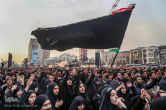 تجمع سوگواران فاطمی در تهران