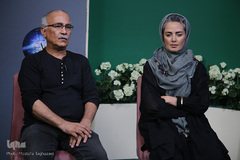 پرویز شیخ طادی، کارگردان و پانته‌آ سیروس، بازیگر سریال «بانوی سردار» 