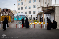 آغاز سال نو در خیابان های اطراف حرم مطهر رضوی