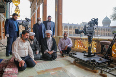 لحظه تحويل سال نو در حرم مطهر حضرت شاهچراغ