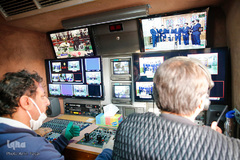 لحظه تحويل سال نو در حرم مطهر حضرت شاهچراغ