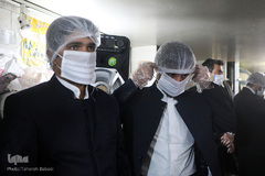 طبخ غذای متبرک رضوی برای بیمارستان فیروزگر