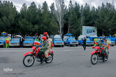 رزمایش دفاع بیولوژیک سپاه در تبریز