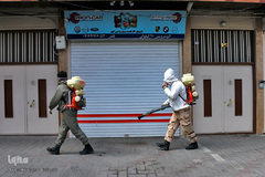 رزمایش دفاع بیولوژیک سپاه در تبریز