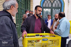 عیدانه هیأت ابوالفضلی بیرجند به مدافعین سلامت