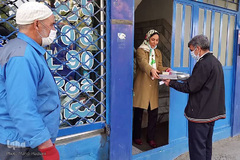 عیدانه هیأت ابوالفضلی بیرجند به مدافعین سلامت