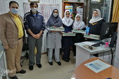 عیدانه هیأت ابوالفضلی بیرجند به مدافعین سلامت