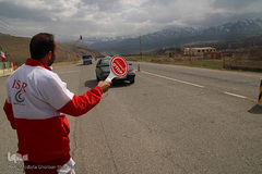 اجرای طرح محدودیت تردد در ورودی شهرستان اهر