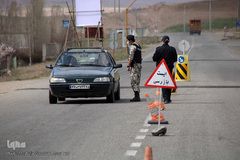 اجرای طرح محدودیت تردد در ورودی شهرستان اهر