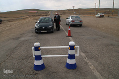 اجرای طرح محدودیت تردد در ورودی شهرستان اهر