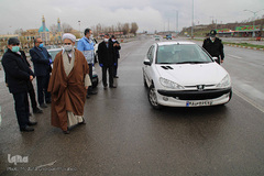 اجرای طرح محدودیت تردد در ورودی شهرستان اهر