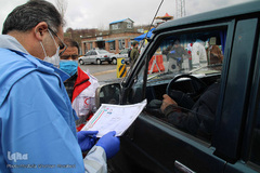 اجرای طرح محدودیت تردد در ورودی شهرستان اهر