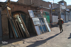 رزمایش دفاع بیولوژیک برای مقابله با کرونا ویروس در اهر