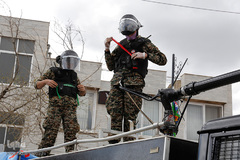 رزمایش دفاع بیولوژیک در قزوین