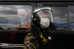 رزمایش دفاع بیولوژیک در قزوین