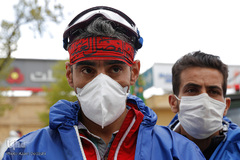 رزمایش دفاع بیولوژیک در قزوین