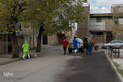 رزمایش دفاع بیولوژیک در قزوین