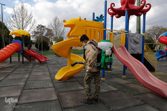 رزمایش دفاع بیولوژیک در قزوین