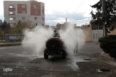 رزمایش دفاع بیولوژیک در قزوین