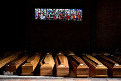 دفن قربانیان COVID-19