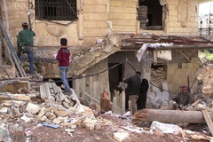 بازسازی شهر جنگ زده حلب