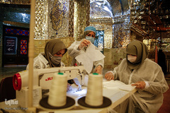 حرم شاهچراغ باز شد!