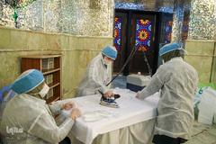 حرم شاهچراغ باز شد!