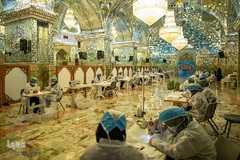 حرم شاهچراغ باز شد!