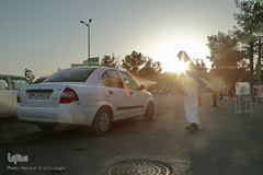 موکب های سلامت در سطح شهر قم