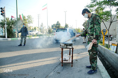 موکب های سلامت در سطح شهر قم