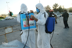 موکب های سلامت در سطح شهر قم