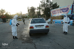 موکب های سلامت در سطح شهر قم