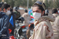 رزمایش پدافند بیولوژیکی شهدای سلامت در بیرجند