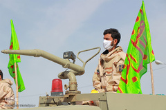 رزمایش پدافند بیولوژیکی شهدای سلامت در بیرجند