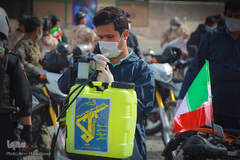 رزمایش پدافند بیولوژیکی شهدای سلامت در بیرجند