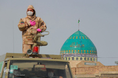 رزمایش پدافند بیولوژیکی شهدای سلامت در بیرجند