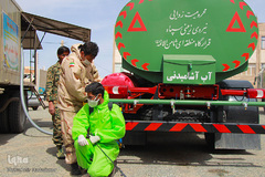 رزمایش پدافند بیولوژیکی شهدای سلامت در بیرجند