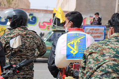 رزمایش پدافند بیولوژیکی شهدای سلامت در بیرجند