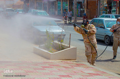 رزمایش پدافند بیولوژیکی شهدای سلامت در بیرجند