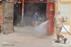 رزمایش پدافند بیولوژیکی شهدای سلامت در بیرجند