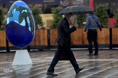 باران بهاری در تهران