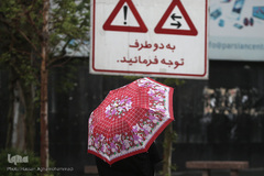 باران بهاری در تهران
