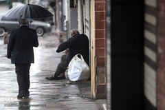 باران بهاری در تهران