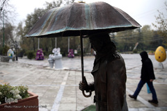 باران بهاری در تهران