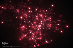 مراسم نورافشانی میدان آزادی