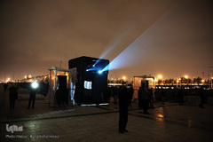 مراسم نورافشانی میدان آزادی