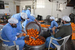 خدمت رسانی گروه های جهادی طلاب و روحانیون سمنان به بیماران کرونا