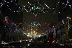 شب نیمه شعبان در مشهد