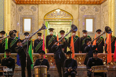 جشن ولادت امام زمان (عج) درحرم مطهر شاهچراغ (ع)